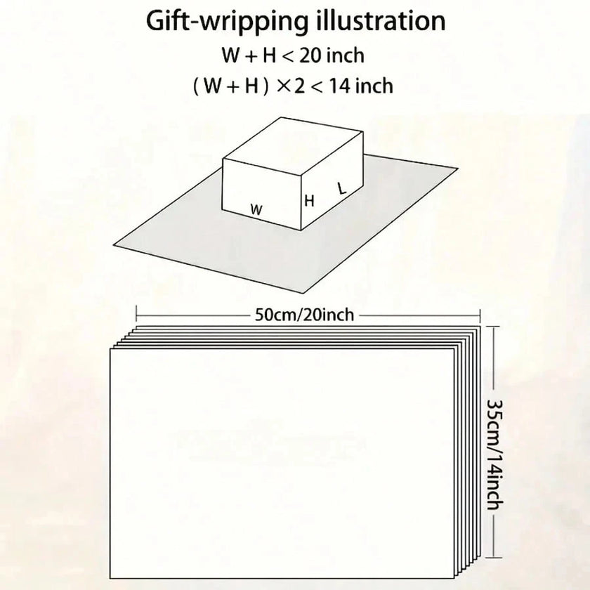 Christmas Tree & Fireworks Pattern Wrapping Paper, Handmade Gift Wrap, Privacy Protection, Party Decoration, Holiday Packaging