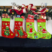 Christmas Stocking Set Of 4 High Quality Christmas Decorations Christmas Gift Socks For  18x12 Inch Large Xmas Stocking For Kids