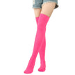 Christmas Stockings Over Knee Long High Socks Women Halloween Striped Stockings Dance Cosplay Performance Solid Colors Leggings
