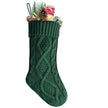 Christmas Big Stocking 45CM Knitted Stocking, Used For Hanging Christmas Trees, Family Party Decoration, Available In Colors