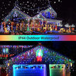 Christmas Decoration Lights Outdoor 20m 864 LED Street Garlands Icicle Lights Outdoor Waterproof Curtain Fairy String Light